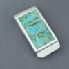 Money Clip with Turquoise