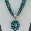 Sonoran Gold Turquoise Pendant Necklace