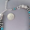 Sonoran Gold Turquoise Pendant Necklace