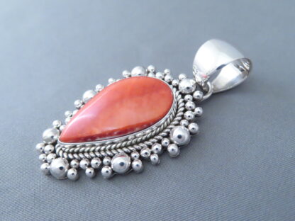 Artie Yellowhorse Spiny Oyster Shell Pendant