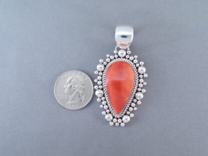 Artie Yellowhorse Spiny Oyster Shell Pendant