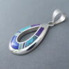 Inlaid Multi-Stone Pendant