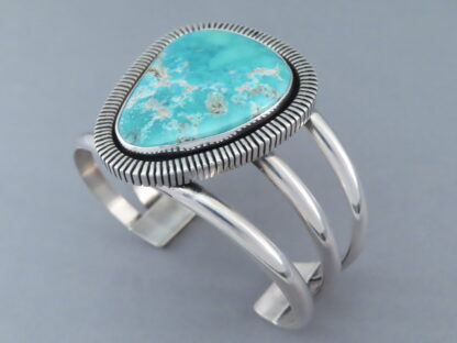 Easter Blue Turquoise Cuff Bracelet