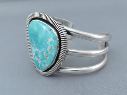 Easter Blue Turquoise Cuff Bracelet