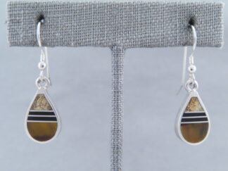 Multi-Stone Inlay Earrings – Teardrops