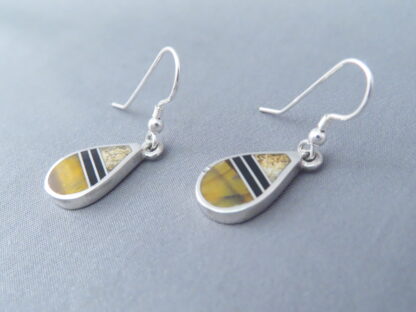 Multi-Stone Inlay Earrings – Teardrops