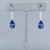 Lapis Inlay ‘Teardrop’ Earrings