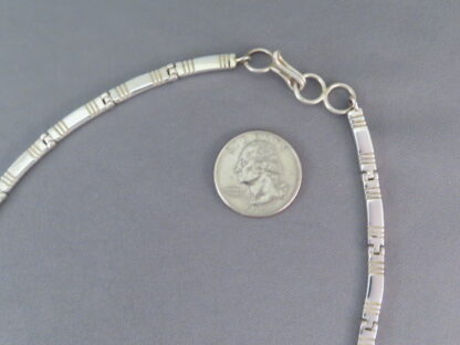 LOVELY Inlay Necklace with Lapis & Opal