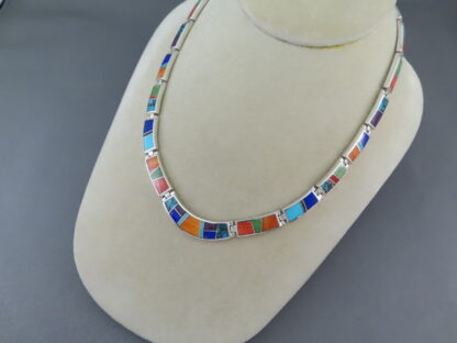 Inlay Necklace – Multi-Color