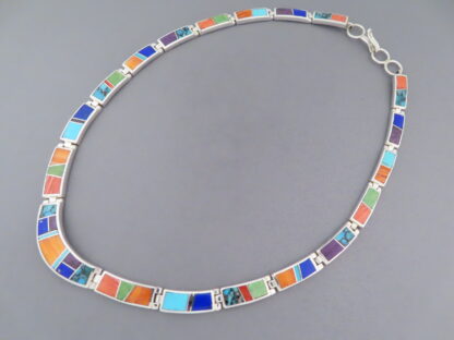 Inlay Necklace – Multi-Color