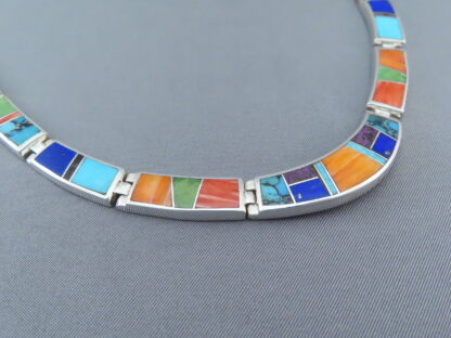 Inlay Necklace – Multi-Color