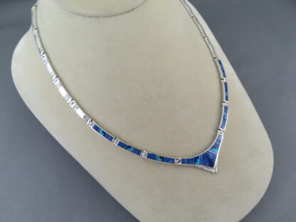 Lapis & Opal Inlay Necklace