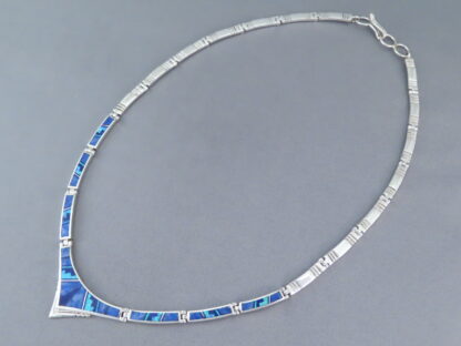 Lapis & Opal Inlay Necklace