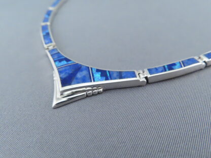 Lapis & Opal Inlay Necklace