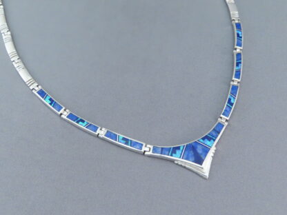 Lapis & Opal Inlay Necklace