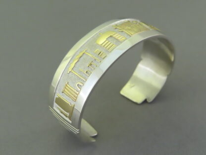 14kt Gold & Sterling Silver Cuff Bracelet – StoryTeller