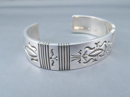 Jennifer Curtis Beautiful Sterling Silver Cuff Bracelet (LARGE)