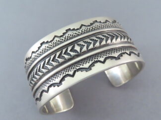 Leonard Gene Sterling Silver Cuff Bracelet