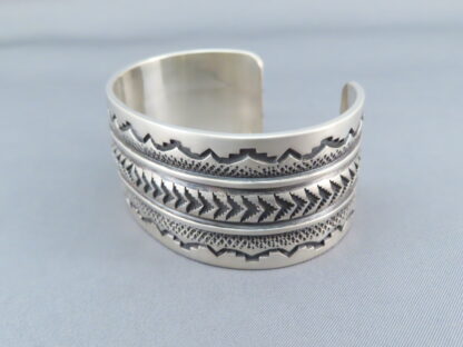 Leonard Gene Sterling Silver Cuff Bracelet