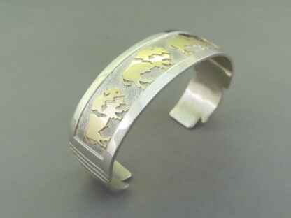 Gold & Silver BUFFALO Bracelet by Robert Taylor