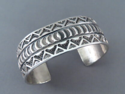 Sterling Silver Cuff Bracelet by Andy Cadman