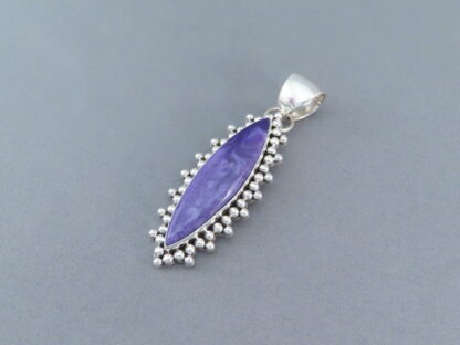 Charoite Pendant by Artie Yellowhorse