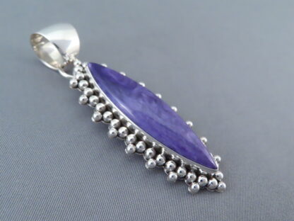 Charoite Pendant by Artie Yellowhorse