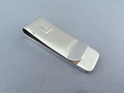 Money Clip with Turquoise Inlay