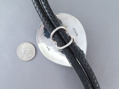 Bolo Tie with Kingman Turquoise by Rose Anne Taylor