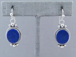 Lapis Earrings by Artie Yellowhorse