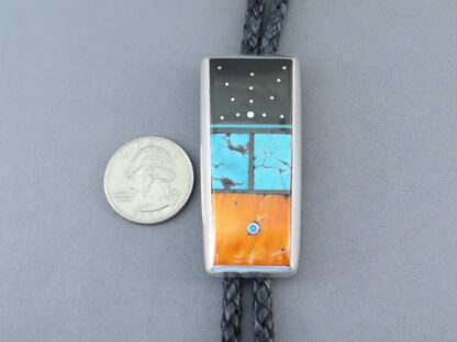 Inlay Bolo Tie by Jimmy Poyer
