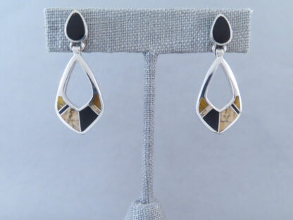 Multi-Stone Inlay Earrings