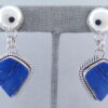 Sterling Silver & Lapis Earrings by Artie Yellowhorse