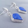Sterling Silver & Lapis Earrings by Artie Yellowhorse