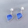 Sterling Silver & Lapis Earrings by Artie Yellowhorse