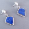 Sterling Silver & Lapis Earrings by Artie Yellowhorse