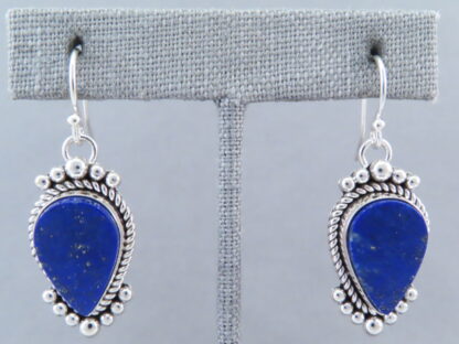 Lapis Earrings by Artie Yellowhorse