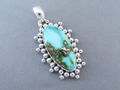 Sonoran Gold Turquoise Pendant by Artie Yellowhorse