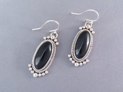 Artie Yellowhorse Onyx Earrings