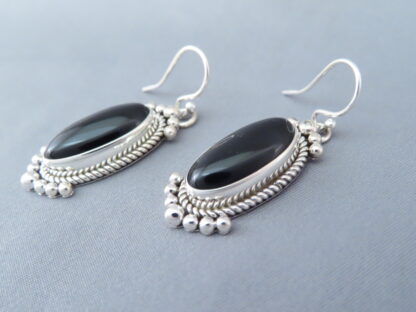 Artie Yellowhorse Onyx Earrings