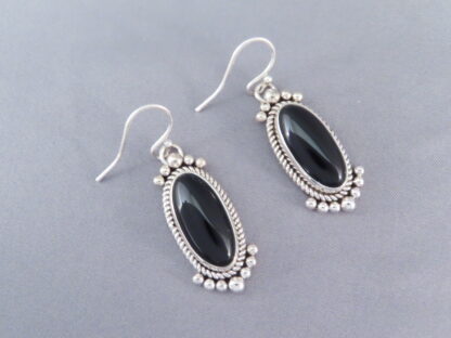 Artie Yellowhorse Onyx Earrings