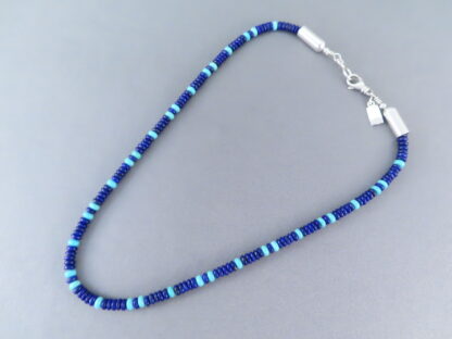 Lapis & Turquoise Necklace by Desiree Yellowhorse