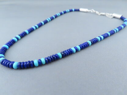 Lapis & Turquoise Necklace by Desiree Yellowhorse