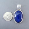 Native American Lapis Pendant by Artie Yellowhorse