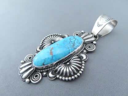 Sterling Silver/Kingman Turquoise Pendant