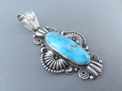 Sterling Silver/Kingman Turquoise Pendant