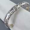 LARGE & Heavy Jennifer Curtis Bracelet in Sterling Silver