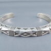 LARGE & Heavy Jennifer Curtis Bracelet in Sterling Silver