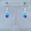 Turquoise & Lapis Inlay ‘Teardrop’ Earrings