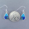 Turquoise & Lapis Inlay ‘Teardrop’ Earrings
